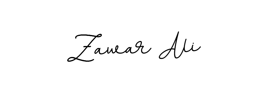 Use a signature maker to create a handwritten signature online. With this signature software, you can design (BallpointsItalic-DORy9) your own signature for name Zawar Ali. Zawar Ali signature style 11 images and pictures png