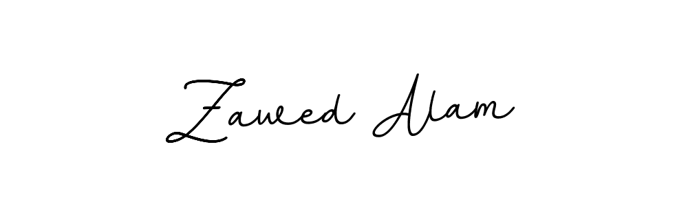Zawed Alam stylish signature style. Best Handwritten Sign (BallpointsItalic-DORy9) for my name. Handwritten Signature Collection Ideas for my name Zawed Alam. Zawed Alam signature style 11 images and pictures png