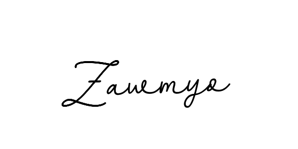 Also we have Zawmyo name is the best signature style. Create professional handwritten signature collection using BallpointsItalic-DORy9 autograph style. Zawmyo signature style 11 images and pictures png