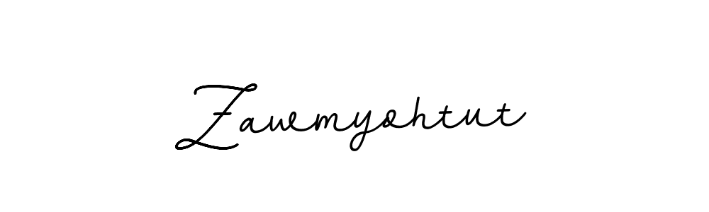 It looks lik you need a new signature style for name Zawmyohtut. Design unique handwritten (BallpointsItalic-DORy9) signature with our free signature maker in just a few clicks. Zawmyohtut signature style 11 images and pictures png