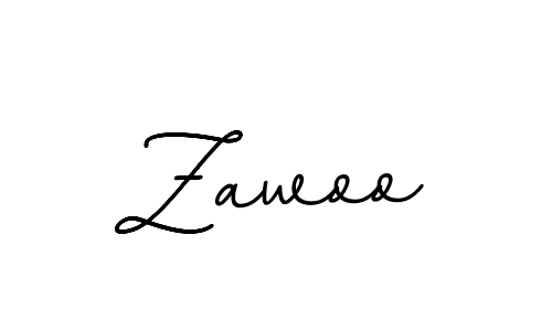 Create a beautiful signature design for name Zawoo. With this signature (BallpointsItalic-DORy9) fonts, you can make a handwritten signature for free. Zawoo signature style 11 images and pictures png