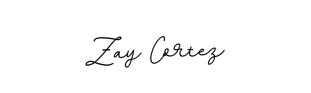 Design your own signature with our free online signature maker. With this signature software, you can create a handwritten (BallpointsItalic-DORy9) signature for name Zay Cortez. Zay Cortez signature style 11 images and pictures png