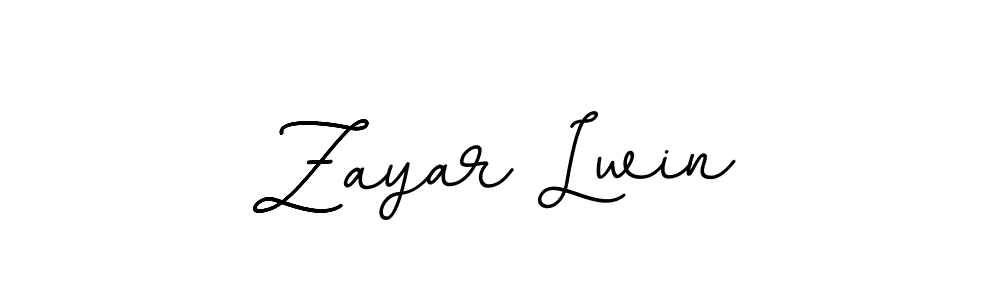 Also You can easily find your signature by using the search form. We will create Zayar Lwin name handwritten signature images for you free of cost using BallpointsItalic-DORy9 sign style. Zayar Lwin signature style 11 images and pictures png