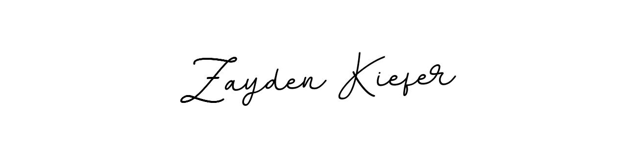Create a beautiful signature design for name Zayden Kiefer. With this signature (BallpointsItalic-DORy9) fonts, you can make a handwritten signature for free. Zayden Kiefer signature style 11 images and pictures png