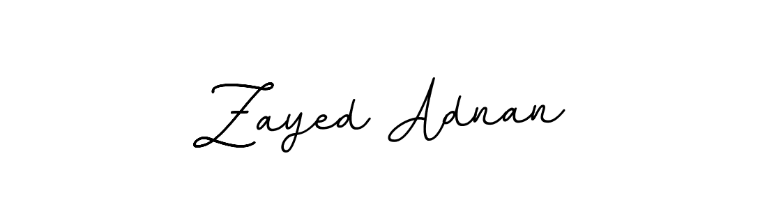 Design your own signature with our free online signature maker. With this signature software, you can create a handwritten (BallpointsItalic-DORy9) signature for name Zayed Adnan. Zayed Adnan signature style 11 images and pictures png