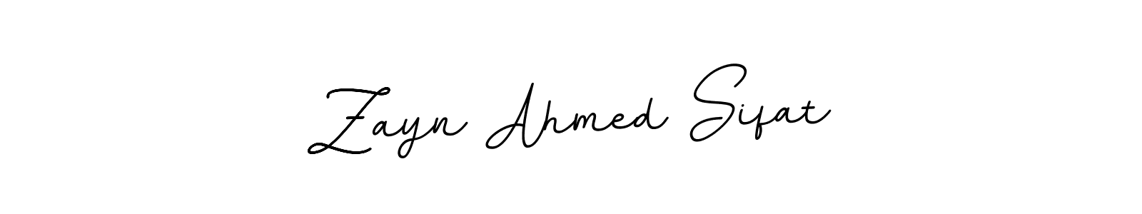 Use a signature maker to create a handwritten signature online. With this signature software, you can design (BallpointsItalic-DORy9) your own signature for name Zayn Ahmed Sifat. Zayn Ahmed Sifat signature style 11 images and pictures png