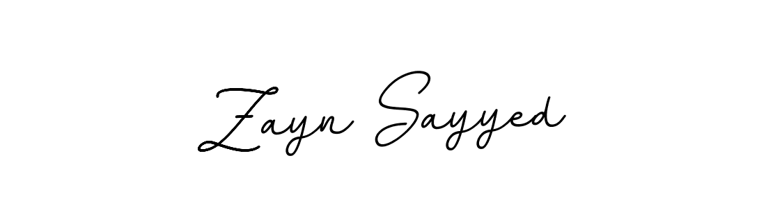 You should practise on your own different ways (BallpointsItalic-DORy9) to write your name (Zayn Sayyed) in signature. don't let someone else do it for you. Zayn Sayyed signature style 11 images and pictures png