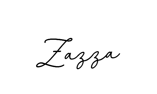 You should practise on your own different ways (BallpointsItalic-DORy9) to write your name (Zazza) in signature. don't let someone else do it for you. Zazza signature style 11 images and pictures png