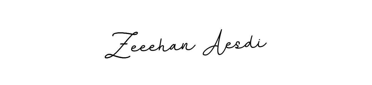 Make a beautiful signature design for name Zeeehan Aesdi. With this signature (BallpointsItalic-DORy9) style, you can create a handwritten signature for free. Zeeehan Aesdi signature style 11 images and pictures png