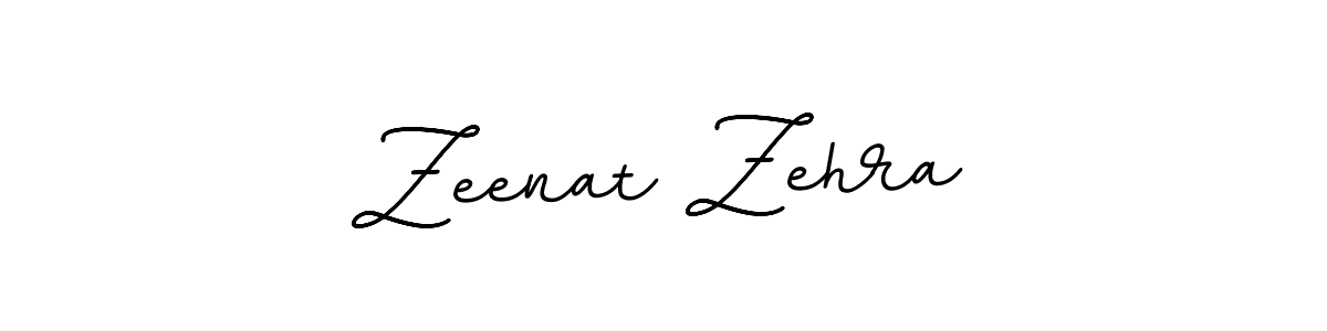 Zeenat Zehra stylish signature style. Best Handwritten Sign (BallpointsItalic-DORy9) for my name. Handwritten Signature Collection Ideas for my name Zeenat Zehra. Zeenat Zehra signature style 11 images and pictures png