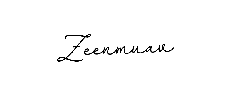 Design your own signature with our free online signature maker. With this signature software, you can create a handwritten (BallpointsItalic-DORy9) signature for name Zeenmuav. Zeenmuav signature style 11 images and pictures png