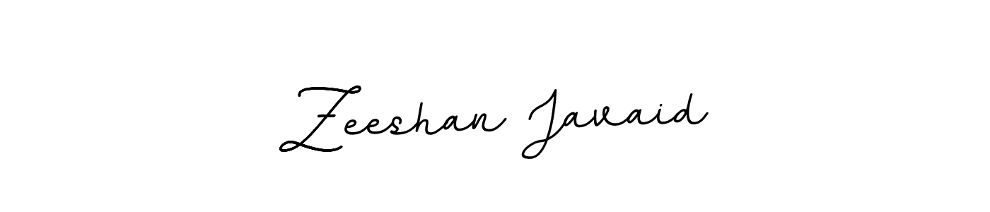Use a signature maker to create a handwritten signature online. With this signature software, you can design (BallpointsItalic-DORy9) your own signature for name Zeeshan Javaid. Zeeshan Javaid signature style 11 images and pictures png