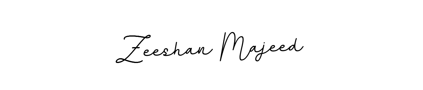 How to make Zeeshan Majeed name signature. Use BallpointsItalic-DORy9 style for creating short signs online. This is the latest handwritten sign. Zeeshan Majeed signature style 11 images and pictures png