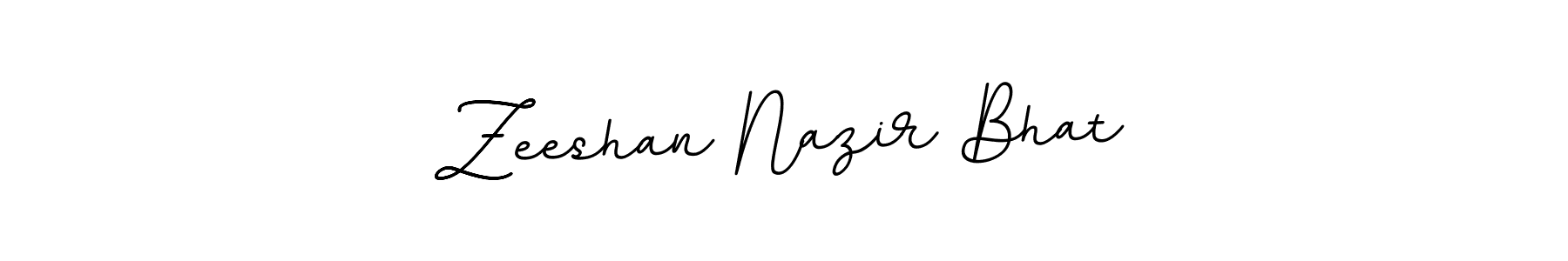 It looks lik you need a new signature style for name Zeeshan Nazir Bhat. Design unique handwritten (BallpointsItalic-DORy9) signature with our free signature maker in just a few clicks. Zeeshan Nazir Bhat signature style 11 images and pictures png