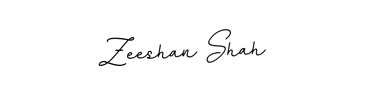 Zeeshan Shah stylish signature style. Best Handwritten Sign (BallpointsItalic-DORy9) for my name. Handwritten Signature Collection Ideas for my name Zeeshan Shah. Zeeshan Shah signature style 11 images and pictures png