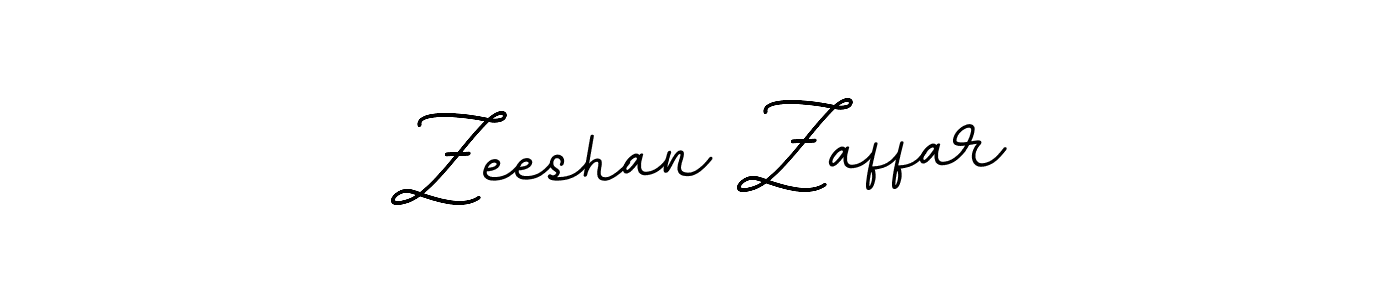 How to make Zeeshan Zaffar name signature. Use BallpointsItalic-DORy9 style for creating short signs online. This is the latest handwritten sign. Zeeshan Zaffar signature style 11 images and pictures png