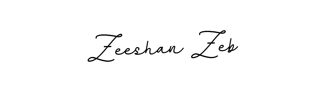 Design your own signature with our free online signature maker. With this signature software, you can create a handwritten (BallpointsItalic-DORy9) signature for name Zeeshan Zeb. Zeeshan Zeb signature style 11 images and pictures png