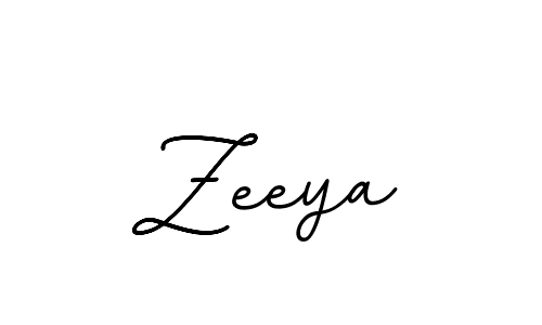 Zeeya stylish signature style. Best Handwritten Sign (BallpointsItalic-DORy9) for my name. Handwritten Signature Collection Ideas for my name Zeeya. Zeeya signature style 11 images and pictures png