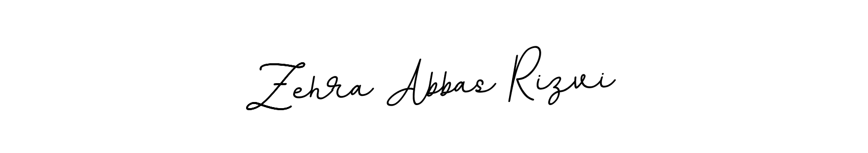 How to make Zehra Abbas Rizvi name signature. Use BallpointsItalic-DORy9 style for creating short signs online. This is the latest handwritten sign. Zehra Abbas Rizvi signature style 11 images and pictures png