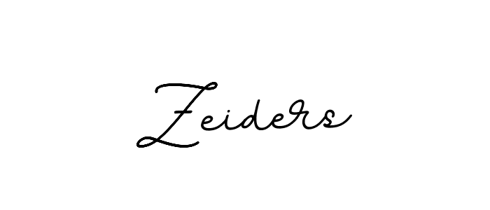 Make a beautiful signature design for name Zeiders. With this signature (BallpointsItalic-DORy9) style, you can create a handwritten signature for free. Zeiders signature style 11 images and pictures png