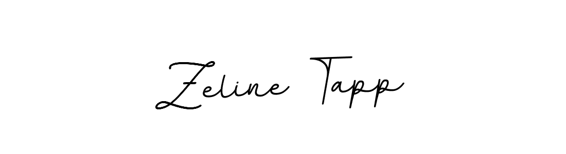 Create a beautiful signature design for name Zeline Tapp. With this signature (BallpointsItalic-DORy9) fonts, you can make a handwritten signature for free. Zeline Tapp signature style 11 images and pictures png