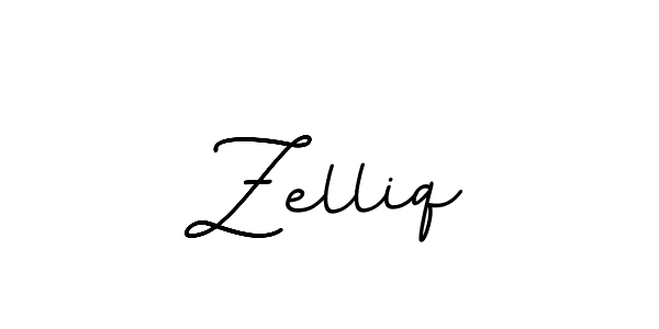 The best way (BallpointsItalic-DORy9) to make a short signature is to pick only two or three words in your name. The name Zelliq include a total of six letters. For converting this name. Zelliq signature style 11 images and pictures png