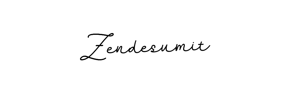 How to make Zendesumit signature? BallpointsItalic-DORy9 is a professional autograph style. Create handwritten signature for Zendesumit name. Zendesumit signature style 11 images and pictures png