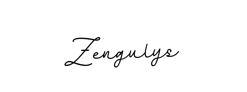 How to make Zengulys name signature. Use BallpointsItalic-DORy9 style for creating short signs online. This is the latest handwritten sign. Zengulys signature style 11 images and pictures png