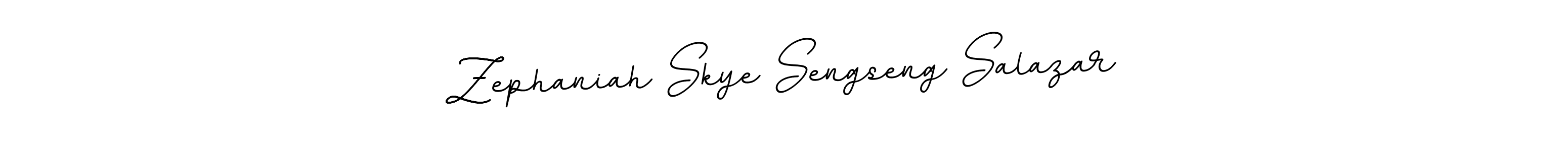 How to Draw Zephaniah Skye Sengseng Salazar signature style? BallpointsItalic-DORy9 is a latest design signature styles for name Zephaniah Skye Sengseng Salazar. Zephaniah Skye Sengseng Salazar signature style 11 images and pictures png