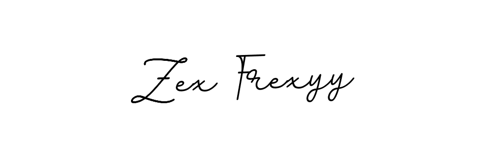 Similarly BallpointsItalic-DORy9 is the best handwritten signature design. Signature creator online .You can use it as an online autograph creator for name Zex Frexyy. Zex Frexyy signature style 11 images and pictures png