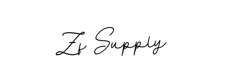 Zf Supply stylish signature style. Best Handwritten Sign (BallpointsItalic-DORy9) for my name. Handwritten Signature Collection Ideas for my name Zf Supply. Zf Supply signature style 11 images and pictures png