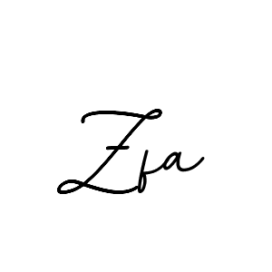 How to make Zfa signature? BallpointsItalic-DORy9 is a professional autograph style. Create handwritten signature for Zfa name. Zfa signature style 11 images and pictures png