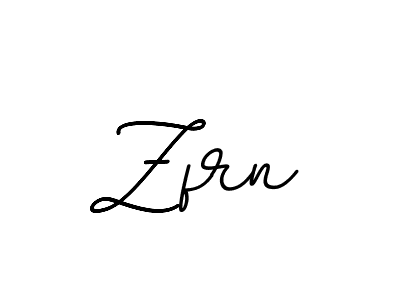 Create a beautiful signature design for name Zfrn. With this signature (BallpointsItalic-DORy9) fonts, you can make a handwritten signature for free. Zfrn signature style 11 images and pictures png