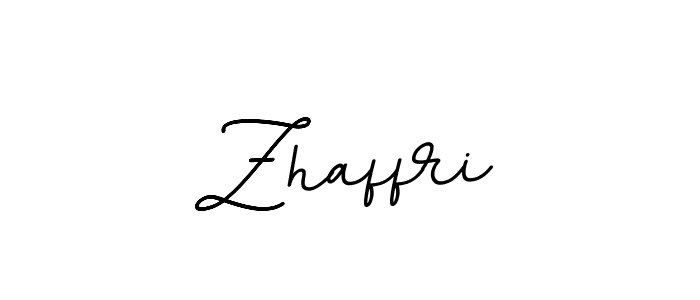 Design your own signature with our free online signature maker. With this signature software, you can create a handwritten (BallpointsItalic-DORy9) signature for name Zhaffri. Zhaffri signature style 11 images and pictures png