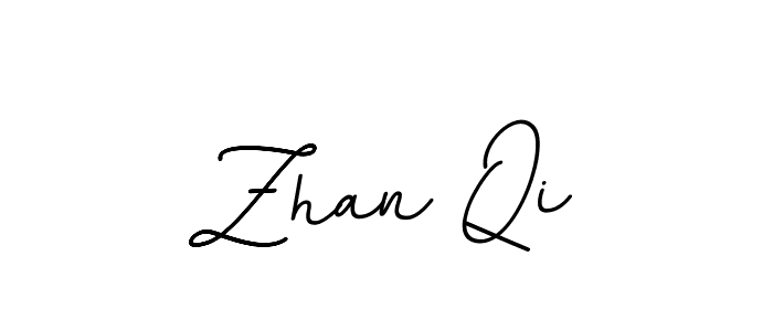 How to make Zhan Qi signature? BallpointsItalic-DORy9 is a professional autograph style. Create handwritten signature for Zhan Qi name. Zhan Qi signature style 11 images and pictures png