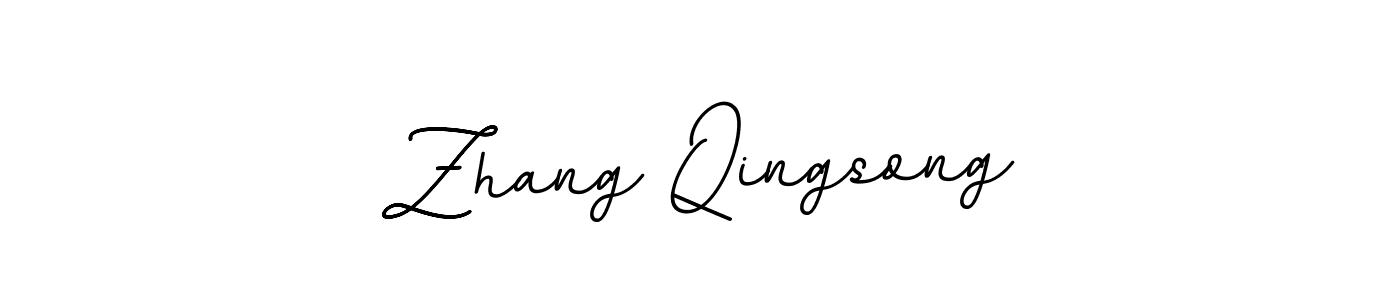 if you are searching for the best signature style for your name Zhang Qingsong. so please give up your signature search. here we have designed multiple signature styles  using BallpointsItalic-DORy9. Zhang Qingsong signature style 11 images and pictures png