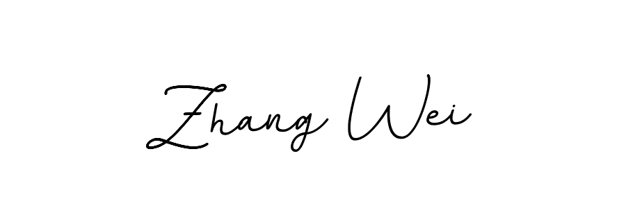 Also we have Zhang Wei name is the best signature style. Create professional handwritten signature collection using BallpointsItalic-DORy9 autograph style. Zhang Wei signature style 11 images and pictures png