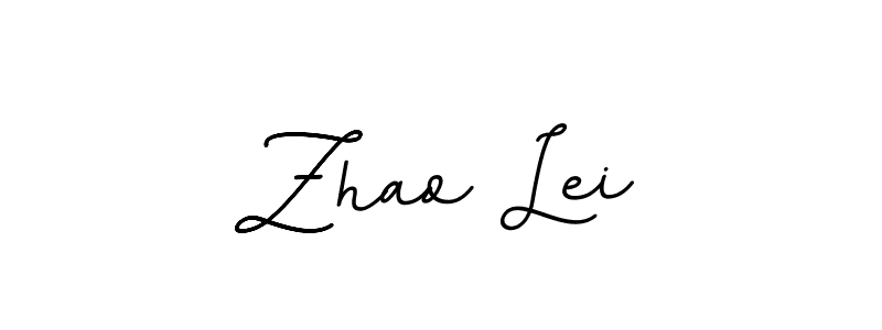 This is the best signature style for the Zhao Lei name. Also you like these signature font (BallpointsItalic-DORy9). Mix name signature. Zhao Lei signature style 11 images and pictures png
