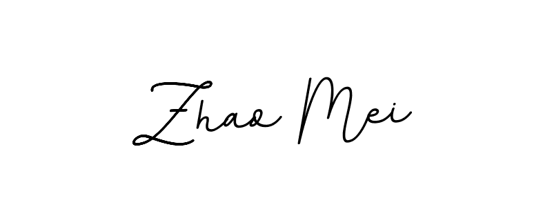 It looks lik you need a new signature style for name Zhao Mei. Design unique handwritten (BallpointsItalic-DORy9) signature with our free signature maker in just a few clicks. Zhao Mei signature style 11 images and pictures png