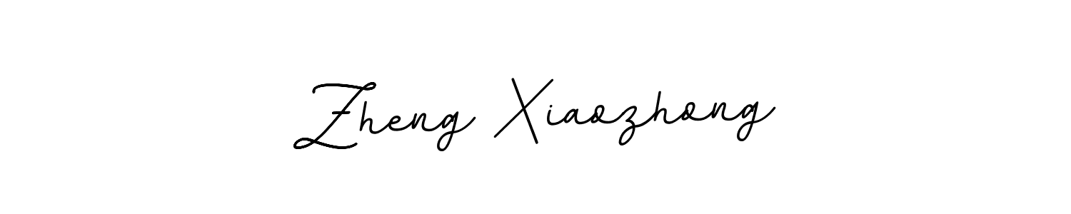 It looks lik you need a new signature style for name Zheng Xiaozhong. Design unique handwritten (BallpointsItalic-DORy9) signature with our free signature maker in just a few clicks. Zheng Xiaozhong signature style 11 images and pictures png