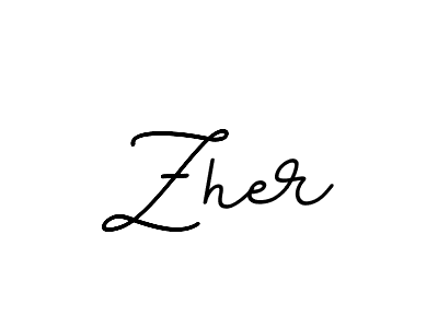 Also we have Zher name is the best signature style. Create professional handwritten signature collection using BallpointsItalic-DORy9 autograph style. Zher signature style 11 images and pictures png