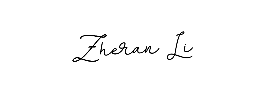 Also we have Zheran Li name is the best signature style. Create professional handwritten signature collection using BallpointsItalic-DORy9 autograph style. Zheran Li signature style 11 images and pictures png