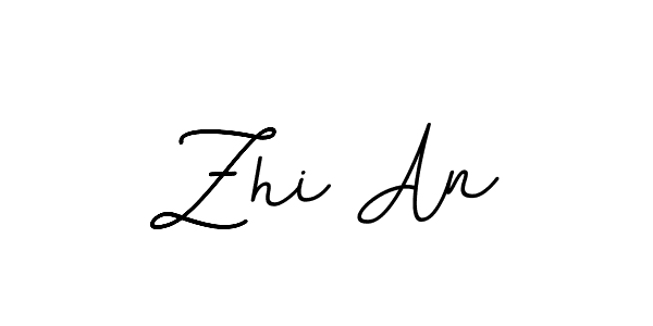 Make a beautiful signature design for name Zhi An. With this signature (BallpointsItalic-DORy9) style, you can create a handwritten signature for free. Zhi An signature style 11 images and pictures png