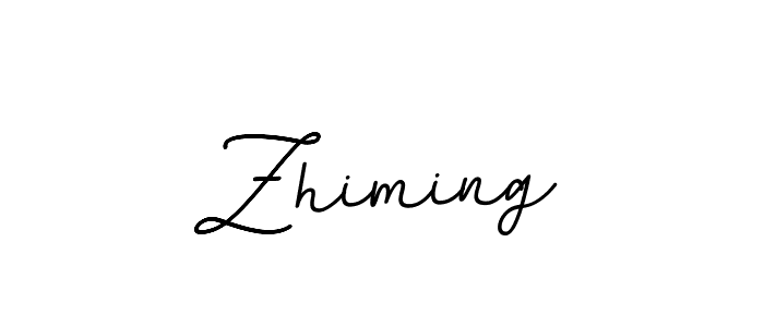 Use a signature maker to create a handwritten signature online. With this signature software, you can design (BallpointsItalic-DORy9) your own signature for name Zhiming. Zhiming signature style 11 images and pictures png