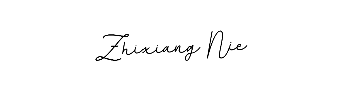 Create a beautiful signature design for name Zhixiang Nie. With this signature (BallpointsItalic-DORy9) fonts, you can make a handwritten signature for free. Zhixiang Nie signature style 11 images and pictures png