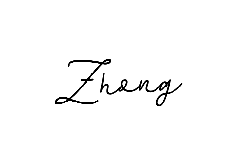 The best way (BallpointsItalic-DORy9) to make a short signature is to pick only two or three words in your name. The name Zhong include a total of six letters. For converting this name. Zhong signature style 11 images and pictures png