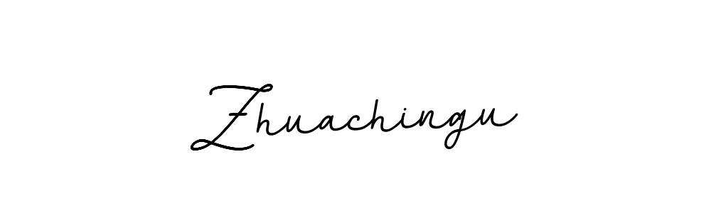 Zhuachingu stylish signature style. Best Handwritten Sign (BallpointsItalic-DORy9) for my name. Handwritten Signature Collection Ideas for my name Zhuachingu. Zhuachingu signature style 11 images and pictures png