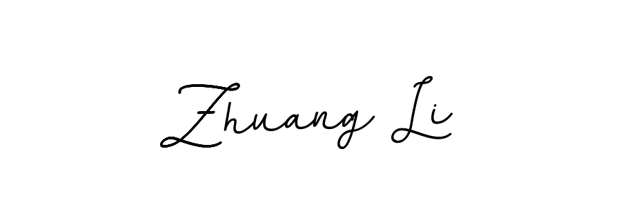 How to make Zhuang Li signature? BallpointsItalic-DORy9 is a professional autograph style. Create handwritten signature for Zhuang Li name. Zhuang Li signature style 11 images and pictures png