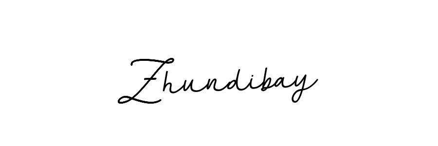 Make a beautiful signature design for name Zhundibay. With this signature (BallpointsItalic-DORy9) style, you can create a handwritten signature for free. Zhundibay signature style 11 images and pictures png