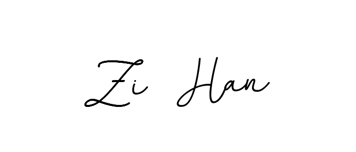 It looks lik you need a new signature style for name Zi  Han. Design unique handwritten (BallpointsItalic-DORy9) signature with our free signature maker in just a few clicks. Zi  Han signature style 11 images and pictures png